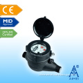 MID Certificated Multi Jet Liquid-Sealed Plastic Water Meter